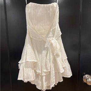 Hello Molly White Romper